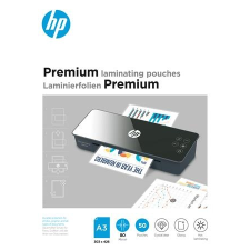 HP Meleglamináló fólia, 80 mikron, A3, fényes, 50 db, HP "Premium" lamináló fólia