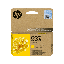 HP No. 937e EvoMore eredeti tintapatron, sárga, 1650 oldal (4S6W8NE) nyomtatópatron & toner
