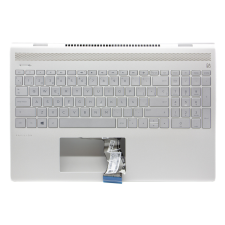 HP Pavilion 15-ck0 gyári új spanyol ezüst billentyűzet modul (L01928-071) laptop alkatrész
