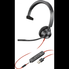 HP Poly Blackwire 3315 USB-A (76J12AA) fülhallgató, fejhallgató