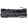 HP Spectre X360 15-BL sorozat OEM laptop akkumulátor, 11.55V 79.2Wh