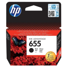 HP tintapatron 655 fekete CZ109AE eredeti nyomtatópatron & toner