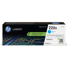 HP TON HP Toner 220X W2201X Cyan bis zu 5.500 Seiten (W2201X) nyomtatópatron & toner