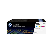 HP toner No. 128A színes multipack (ciánkék, sárga, bíborvörös) nyomtatópatron & toner