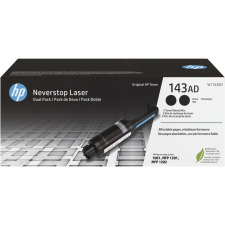 HP W1143AD (143AD) 2-pack Black toner nyomtatópatron & toner