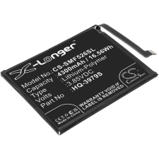 HQ-3979S Telefon akkumulátor 4300 mAh mobiltelefon akkumulátor