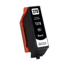 HQ Premium Epson T3781 T3791 378XL Black Utángyártott Tintapatron nyomtatópatron & toner