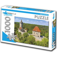 Hrad Kokořín 1000 darabos puzzle - Turista kiadás puzzle, kirakós