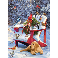 Hrejiv téli nap kirakós - 1000 darabos puzzle, kirakós