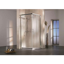  HSK Imperial sarok90*200 transz.alu matt 4részes kád, zuhanykabin