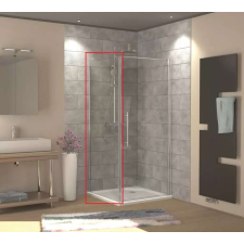  HSK N.Style Zuhannykabin Oldalfal - Átlátszó Üveg - 80x190 cm kád, zuhanykabin