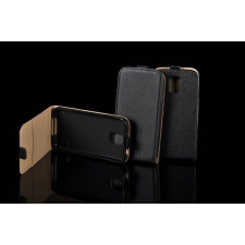 HTC Desire 210 fekete szilikon keretes vékony flip tok tok és táska