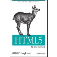  HTML5: Up and Running – Mark Pilgrim idegen nyelvű könyv