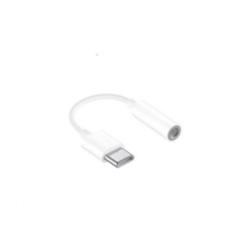 Huawei CM20 Type-C - 3,5mm jack aljzat 9cm fehér, ECO csomagolásban (ec37594) kábel és adapter