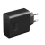 Huawei hálózati töltő USB-C aljzat (5V/2A, 65W, PD gyorstöltő) fekete (HW-200325EP0)