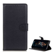 HUAWEI Honor X10 5G, WALLET notesz mobiltok, Fekete tok és táska