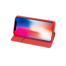 Huawei Huawei Mate 30 Lite Piros smart book mágneses tok tok és táska