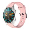 Huawei Huawei Watch GT3 (46 mm) okosóra szíj - pink szilikon (22 mm)