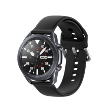 Huawei Huawei Watch GT 4 (46 mm) okosóra szíj - fekete szilikon szíj okosóra kellék