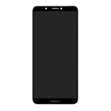 Huawei LCD kijelző + érintőpanel FEKETE Huawei Y7 Prime 2018 (Y7 2018) mobiltelefon, tablet alkatrész