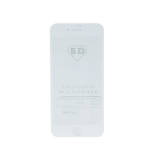  Huawei Mate 10 üvegfólia, előlapi, 5D, edzett, hajlított, fehér kerettel mobiltelefon kellék