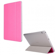  Huawei Mediapad T3 10.0, mappa tok, Trifold, magenta tablet kellék