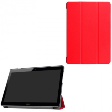  Huawei Mediapad T3 10.0, mappa tok, Trifold, piros tablet tok