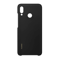 Huawei műanyag telefonvédő FEKETE tok és táska