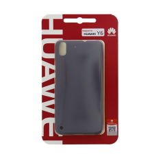 Huawei műanyag telefonvédő (ultravékony, 0.8 mm) SZÜRKE [Huawei Y6] tok és táska
