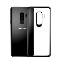 Huawei P20 Pro átlátszó tok fekete élekkel tok és táska