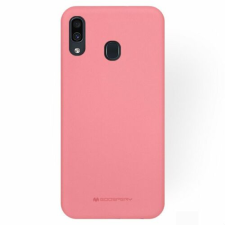 Huawei P40 Lite E/Y7P, Szilikon tok, Soft, rózsaszín tok és táska