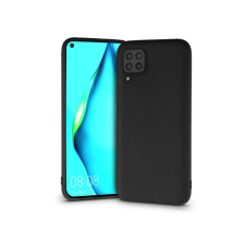 Huawei P40 Lite szilikon hátlap - Soft - fekete tok és táska