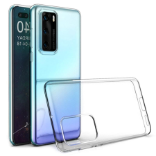  Huawei P40 Telefontok - 2mm-es átlátszó szilikon tok tok és táska