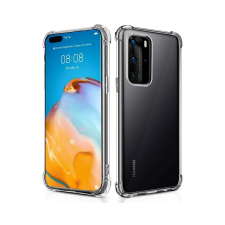 Huawei P40 Telefontok - ütésálló átlátszó szilikon tok tok és táska