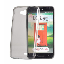 Huawei P8, Szilikon tok, Ultra Slim, füst tok és táska