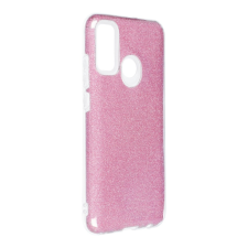 Huawei P Smart 2020 pink csillámos szilikon tok tok és táska