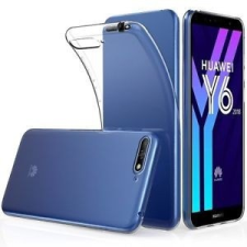 Huawei Slim Huawei Y6 2018 átlátszó szilikon tok 1mm tok és táska