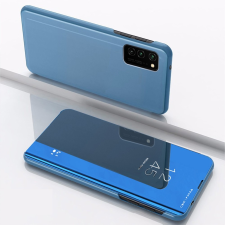 Huawei Smart Clear View Huawei P40 Lite E / Y7P kék okos könyvtok tok és táska