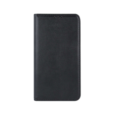 Huawei Smart Magnetic Huawei P20 Lite fekete szilikon keretes mágneses könyvtok tok és táska