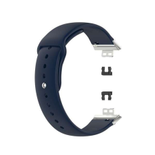 Huawei Watch Fit Pótszíj (egyedi méret, szilikon) SÖTÉTKÉK okosóra kellék