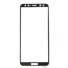 Huawei Y6 2018 / Y6 PRIME 2018 - fekete 3D üvegfólia mobiltelefon kellék
