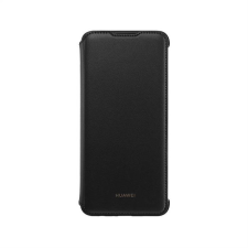 Huawei Y7 2019 Flip Cover Könyvtok - Fekete tok és táska