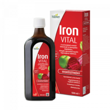 Hübner Iron Vital vaskészítmény szirup 500 ml vitamin és táplálékkiegészítő