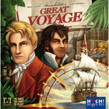 Huch &amp; Friends Humboldt's Great Voyage társasjáték, multinyelvű társasjáték