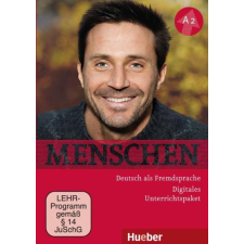 Hueber, M. Verlag MENSCHEN A2 DIGITALES UP nyelvkönyv, szótár