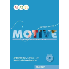 Hueber, M. Verlag MOTIVE A1-B1 ARBEITSBUCH LEKT. 1-30 +MP3 nyelvkönyv, szótár