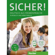 Hueber, M. Verlag SICHER! C1/2 KURSBUCH UND ARBEITSBUCH +CD nyelvkönyv, szótár
