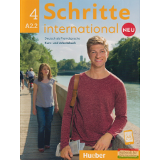 Hueber Verlag Schritte International Neu 4 Kursbuch + Arbeitsbuch + CD Zum AB nyelvkönyv, szótár