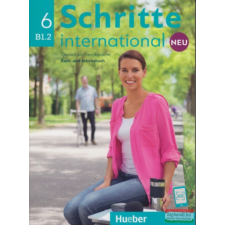 Hueber Verlag Schritte International Neu 6 Kursbuch+Arbeitsbuch+Cd Zum AB nyelvkönyv, szótár
