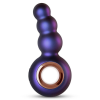 Hueman Hueman Outer Space - akkus, gyöngyös anál vibrátor fogógyűrűvel (lila)